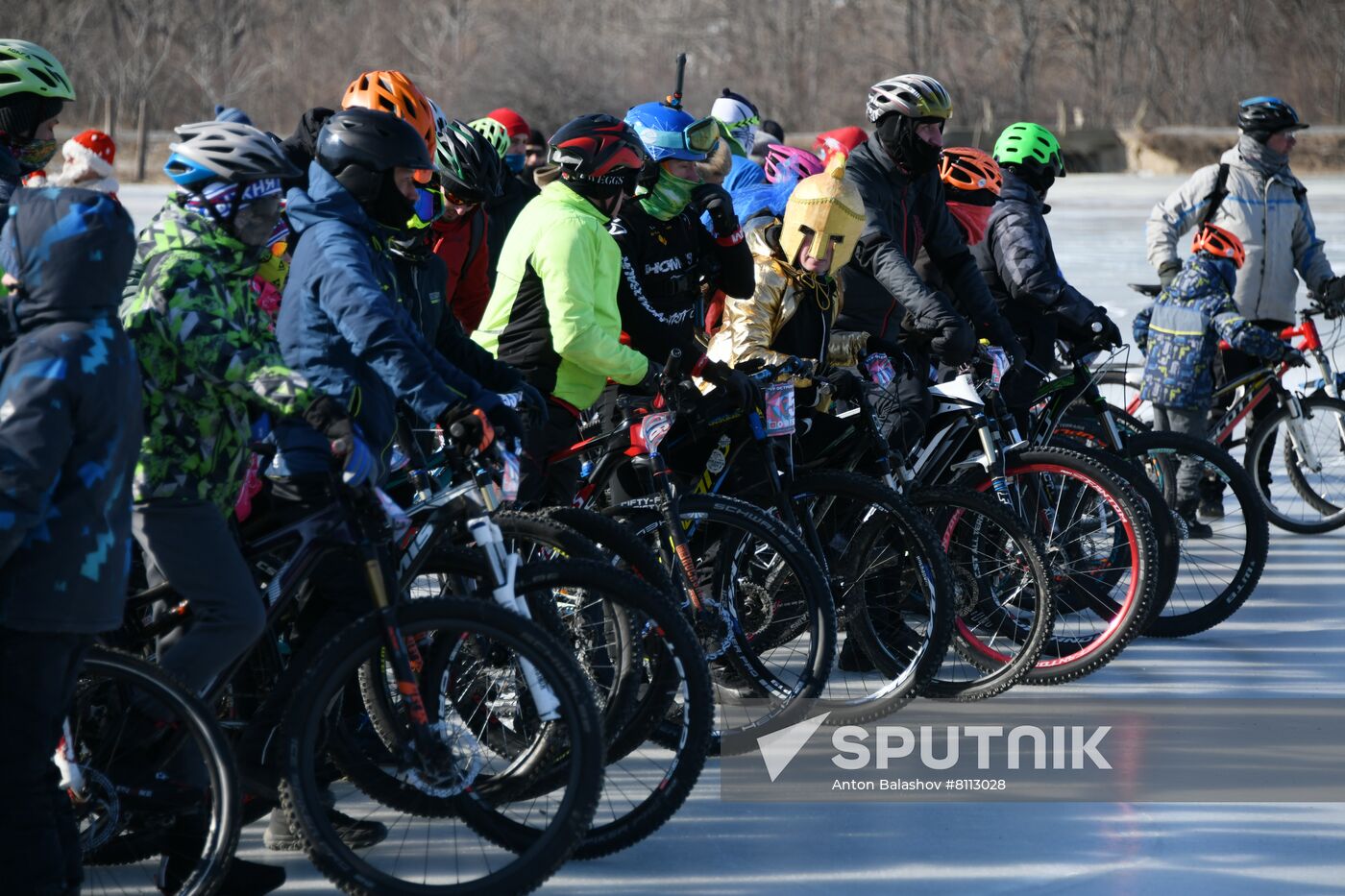 Russia Bike Winter Race