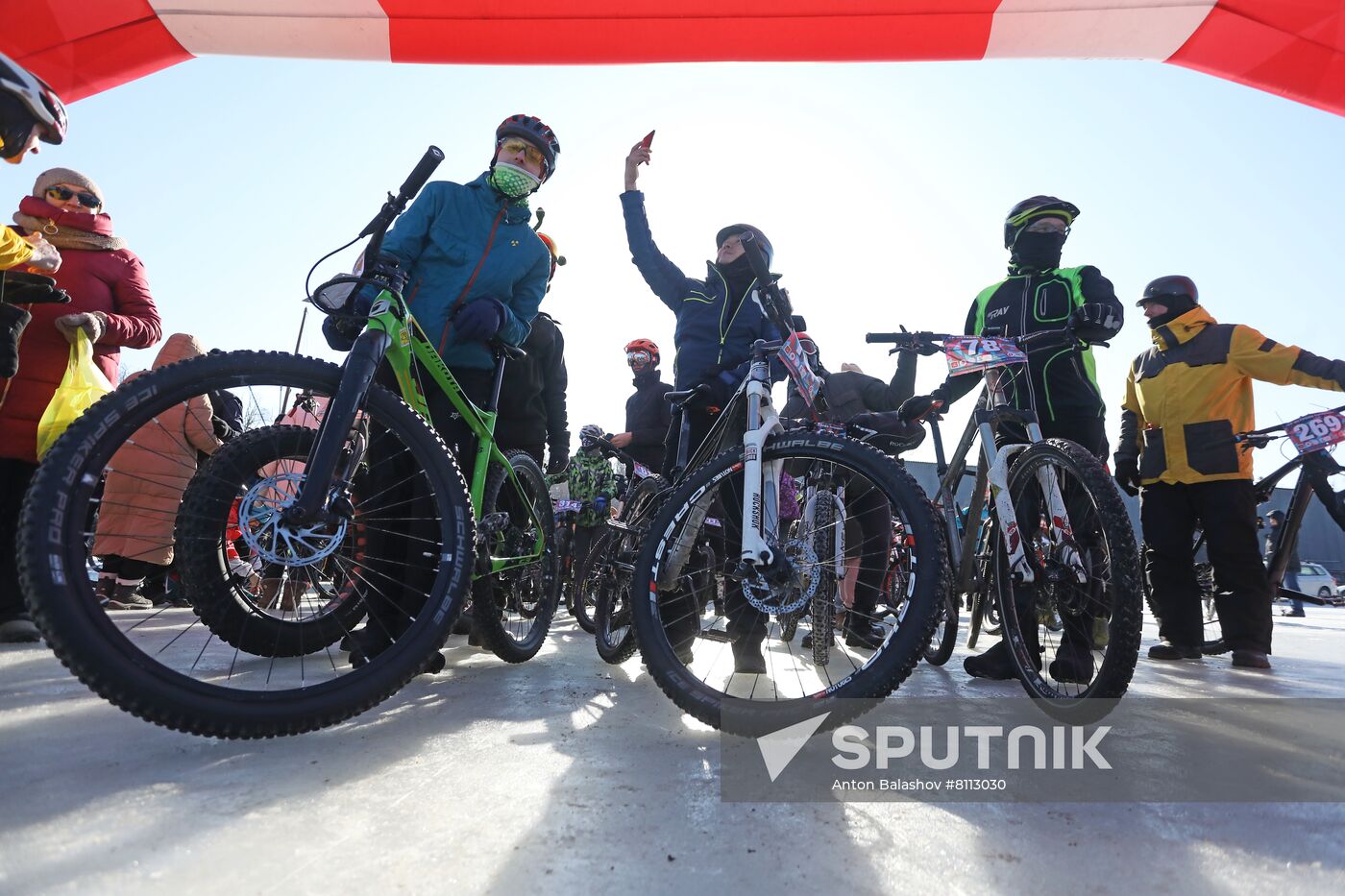 Russia Bike Winter Race