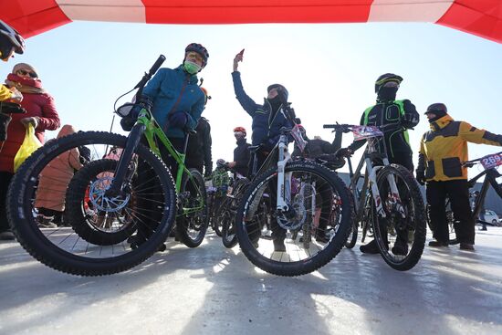 Russia Bike Winter Race