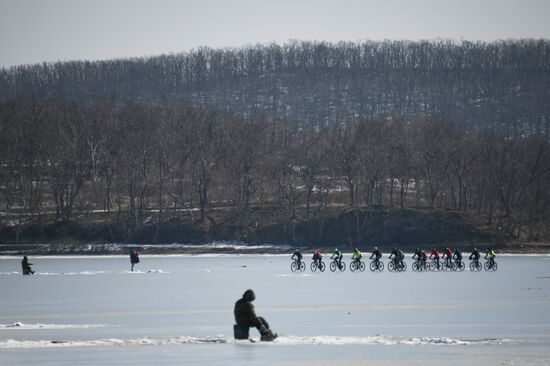 Russia Bike Winter Race