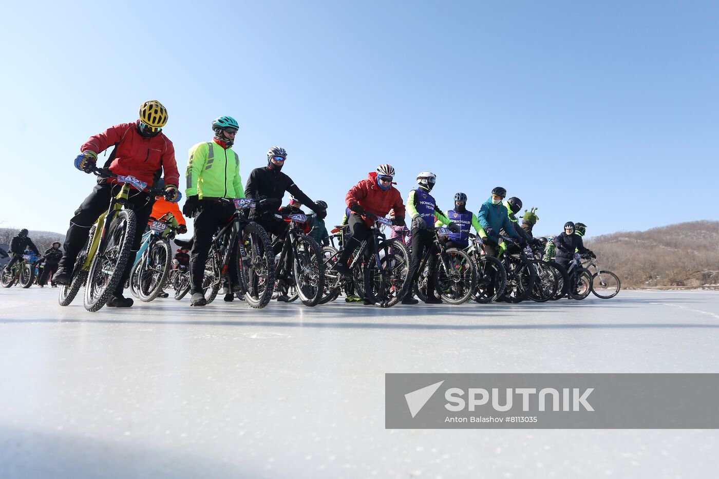 Russia Bike Winter Race