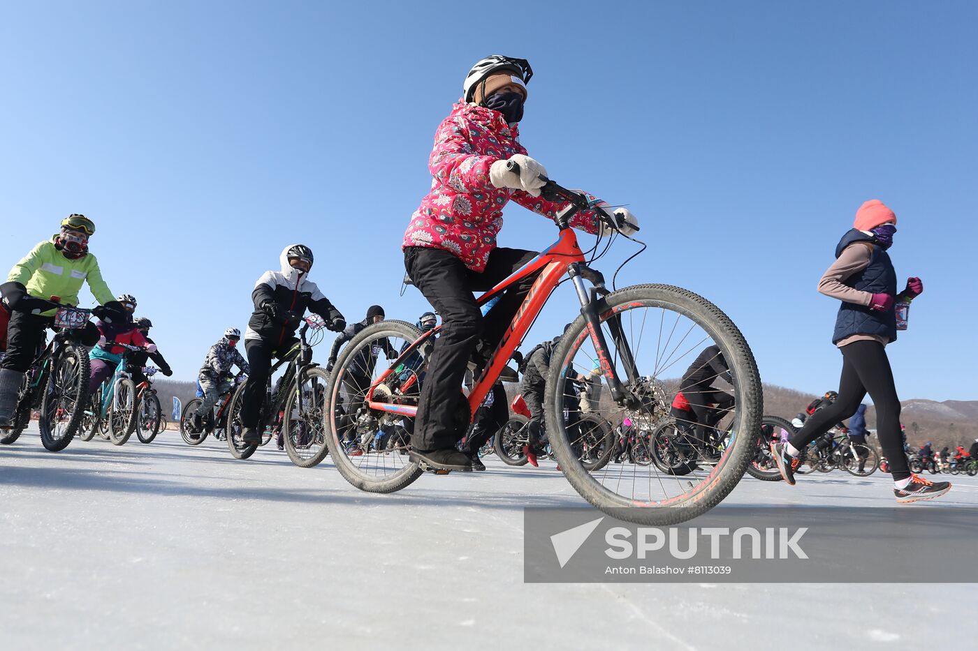 Russia Bike Winter Race