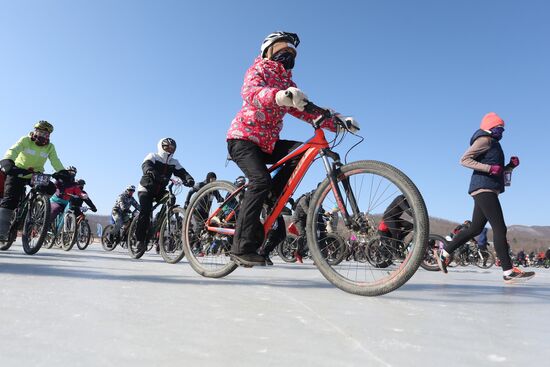 Russia Bike Winter Race