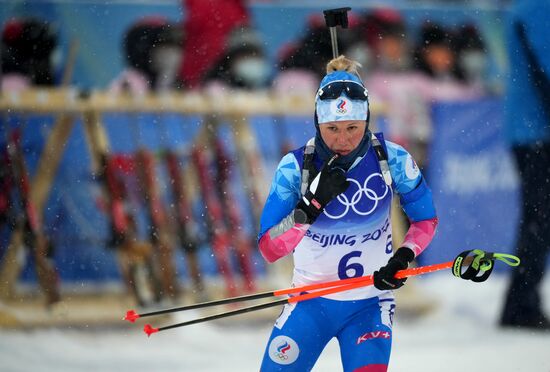 China Olympics 2022 Biathlon Women