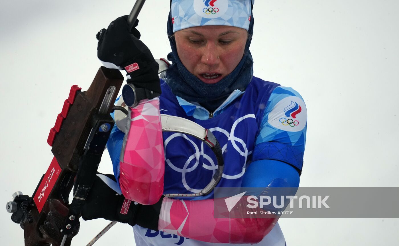 China Olympics 2022 Biathlon Women