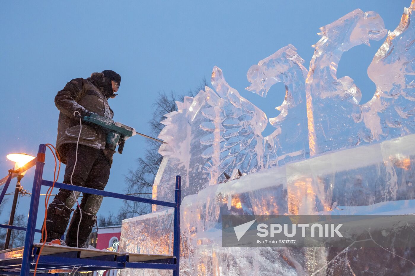 Russia Ice And Snow Sculpture Festival