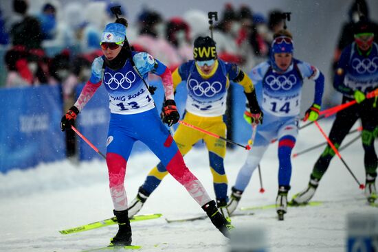 China Olympics 2022 Biathlon Women