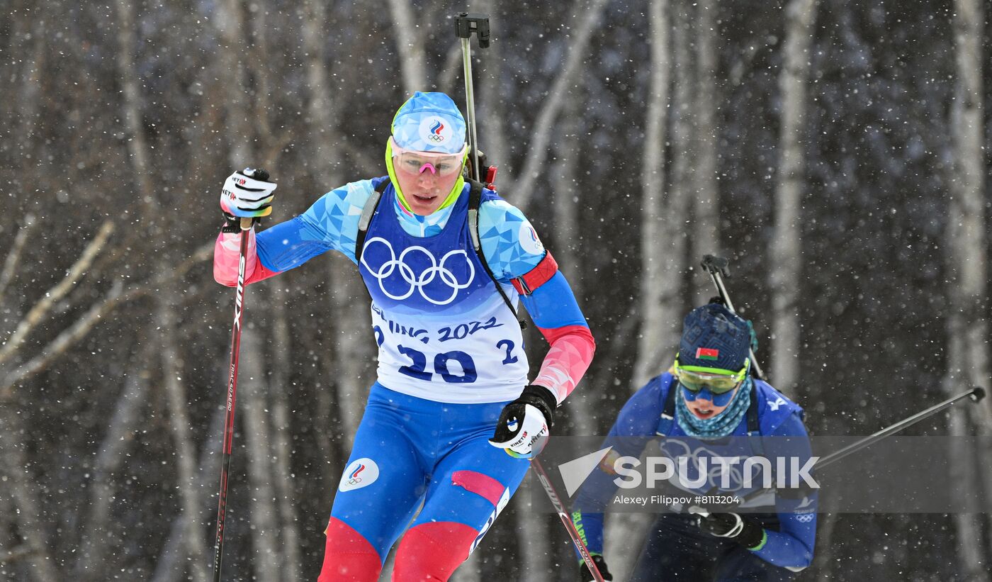 China Olympics 2022 Biathlon Women