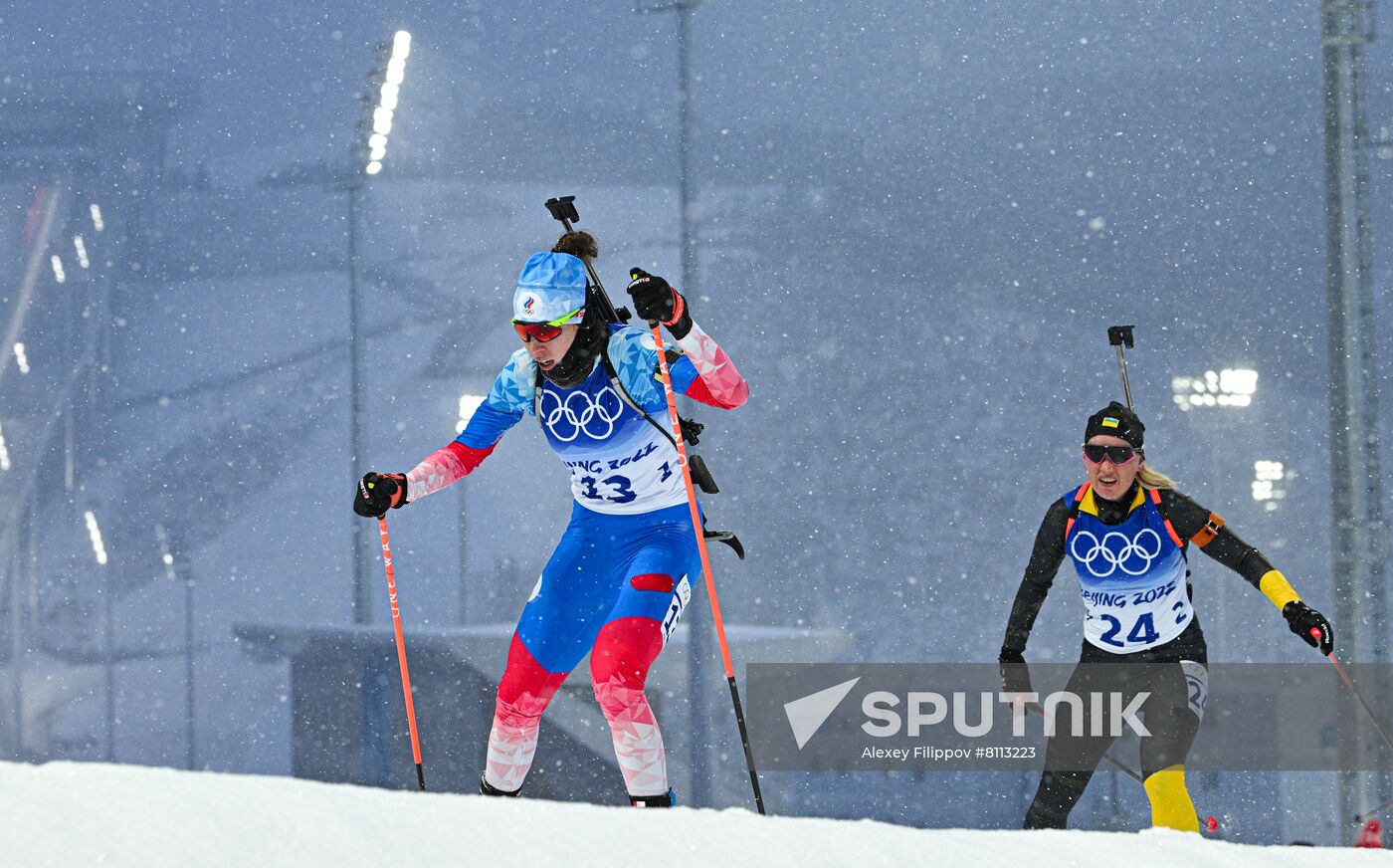 China Olympics 2022 Biathlon Women