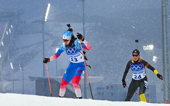 China Olympics 2022 Biathlon Women