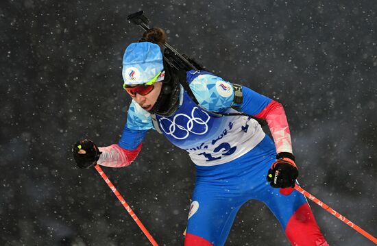 China Olympics 2022 Biathlon Women