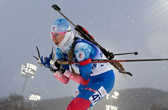 China Olympics 2022 Biathlon Women