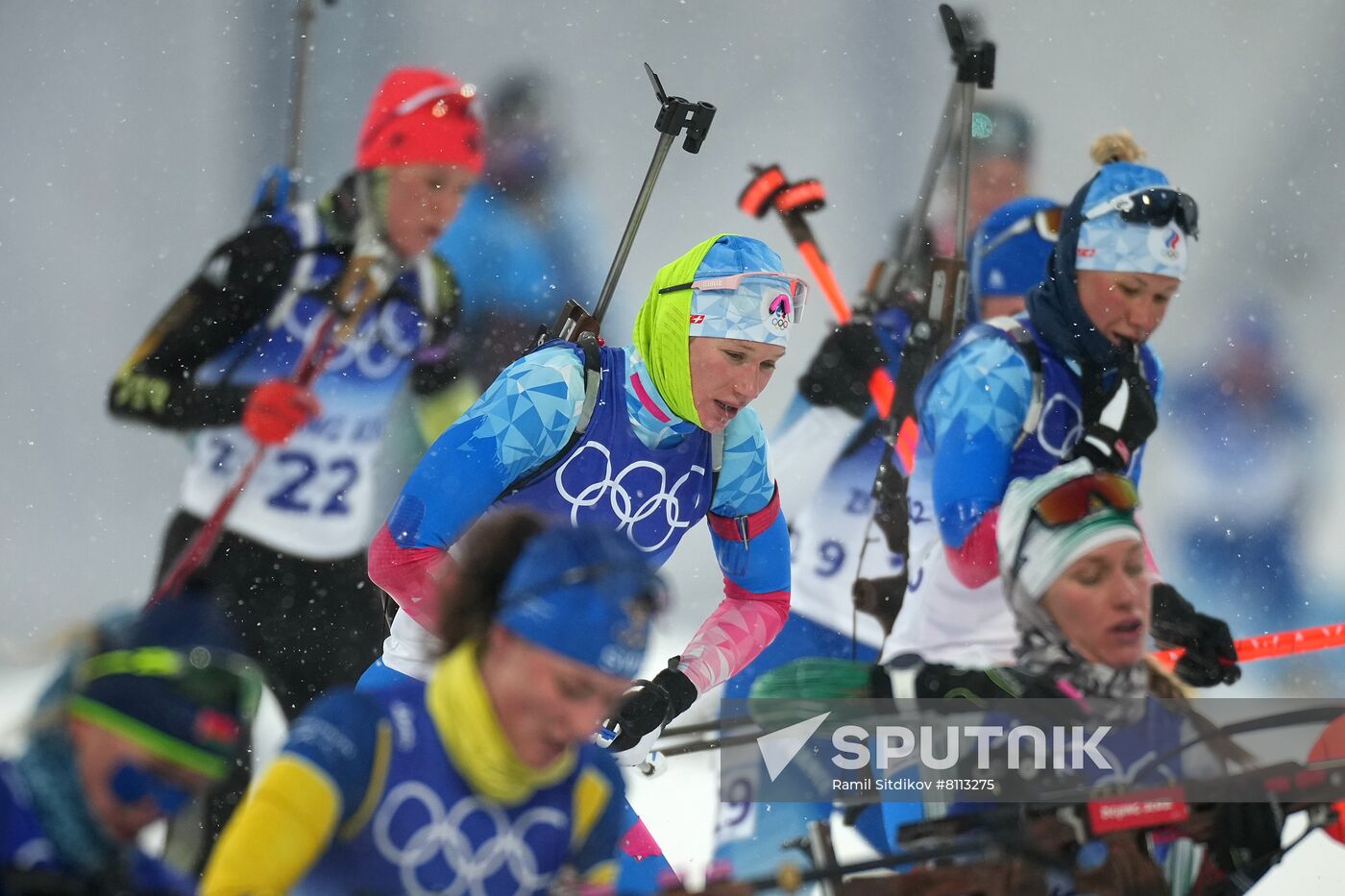 China Olympics 2022 Biathlon Women