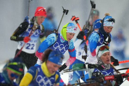 China Olympics 2022 Biathlon Women