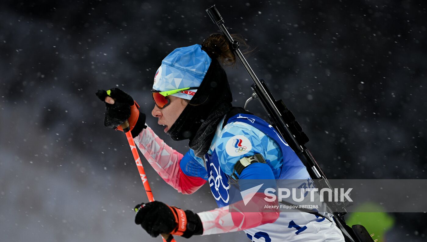 China Olympics 2022 Biathlon Women