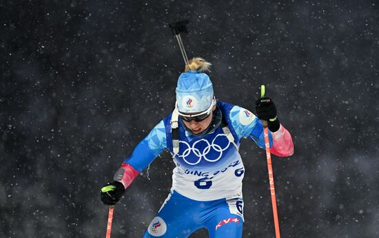 China Olympics 2022 Biathlon Women