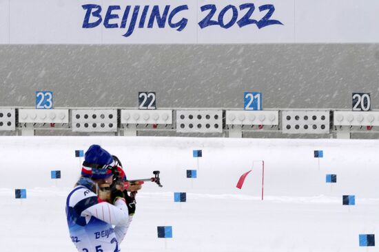 China Olympics 2022 Biathlon Women