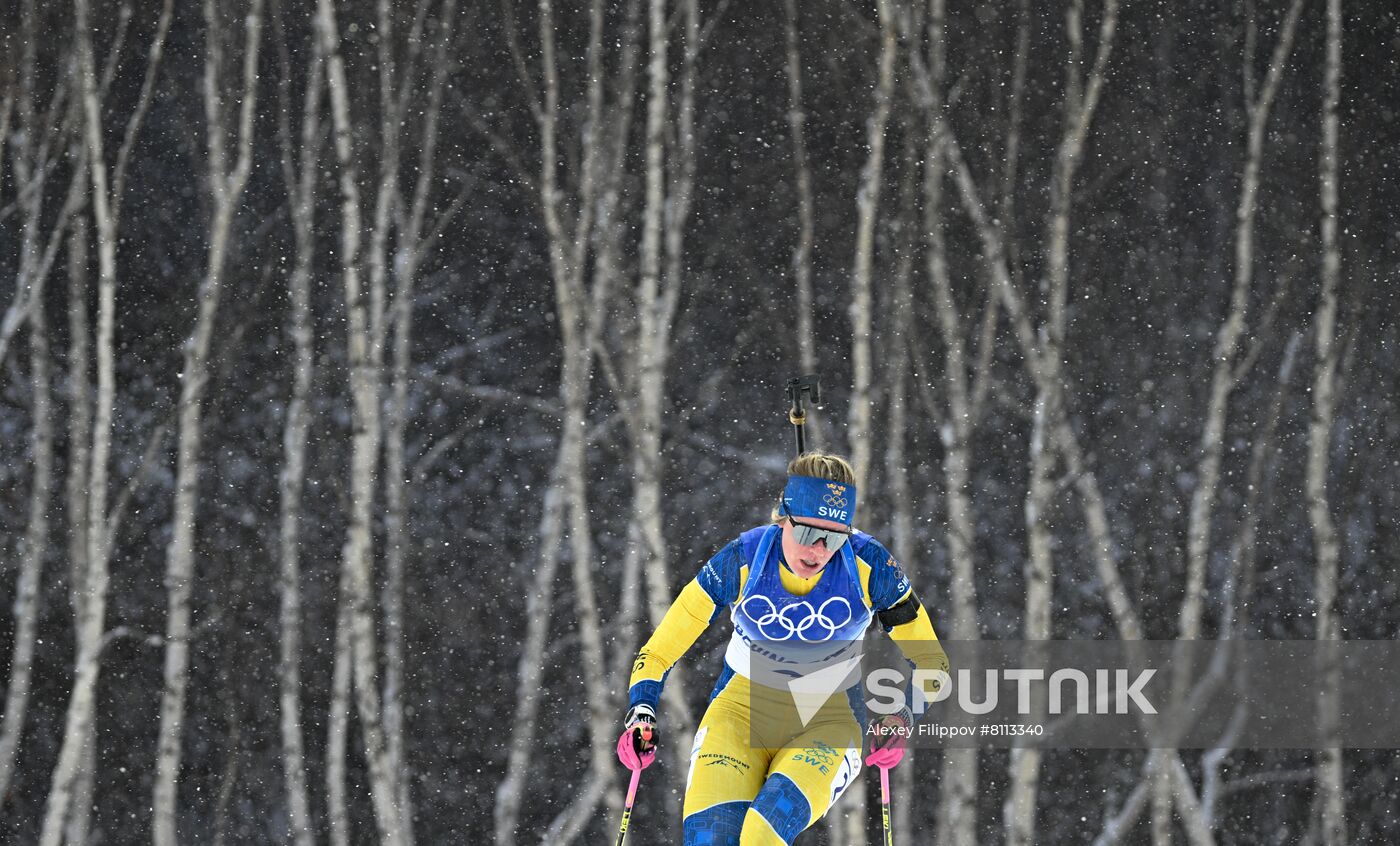 China Olympics 2022 Biathlon Women