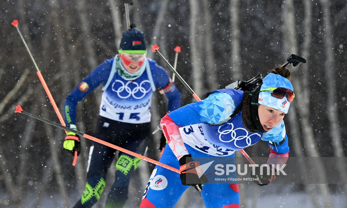 China Olympics 2022 Biathlon Women