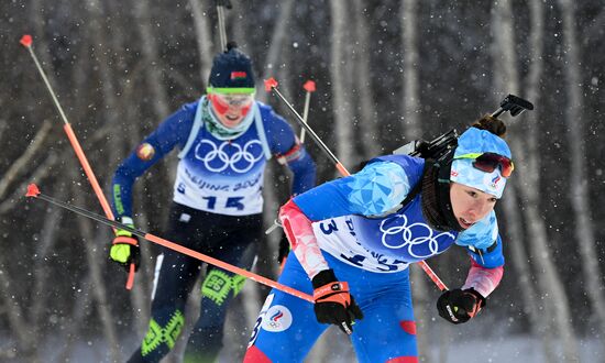 China Olympics 2022 Biathlon Women