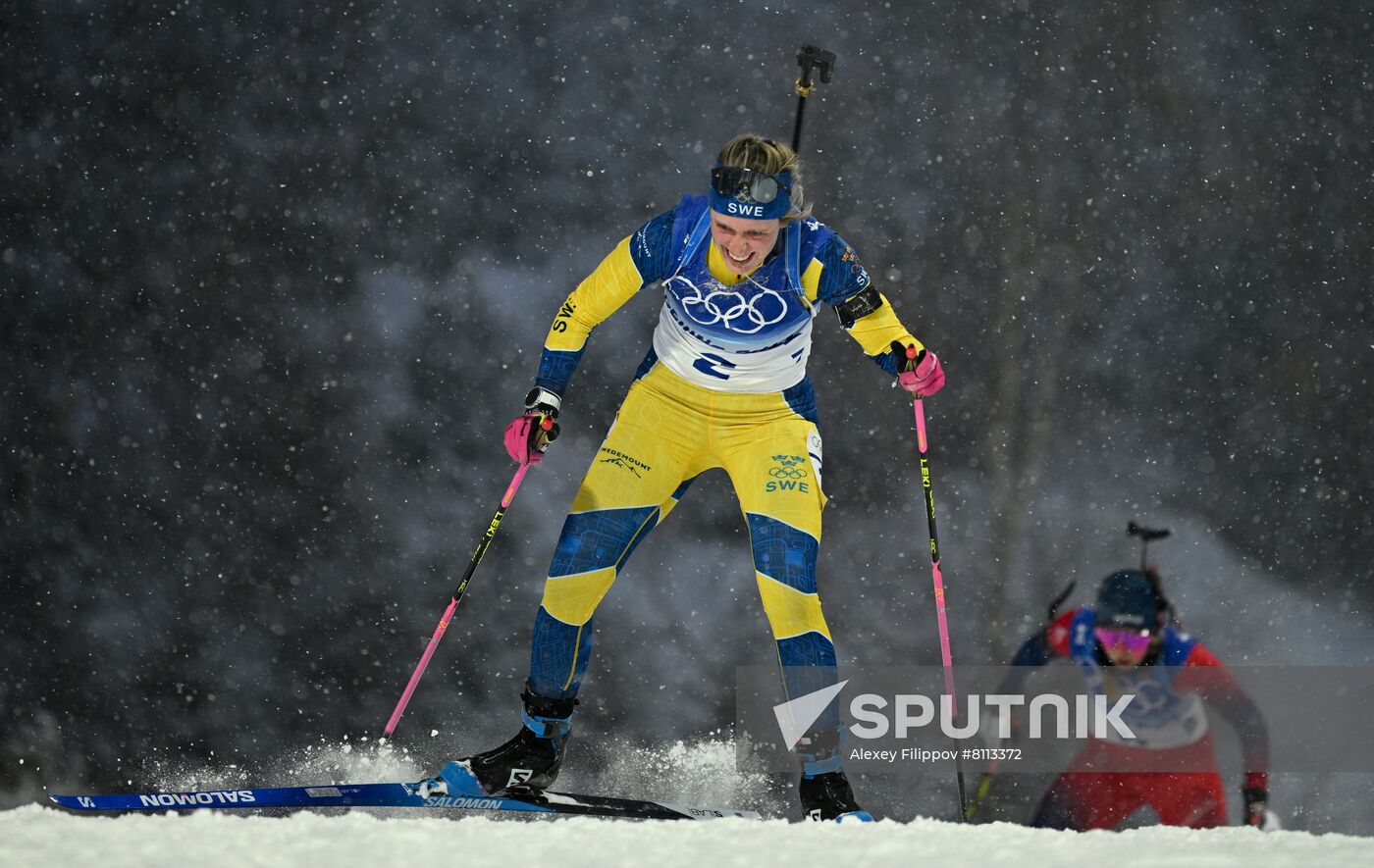 China Olympics 2022 Biathlon Women