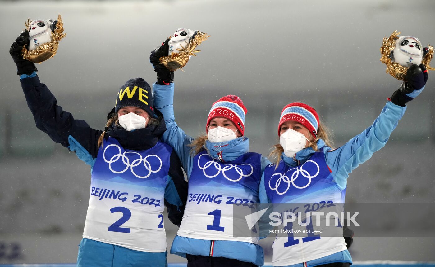 China Olympics 2022 Biathlon Women