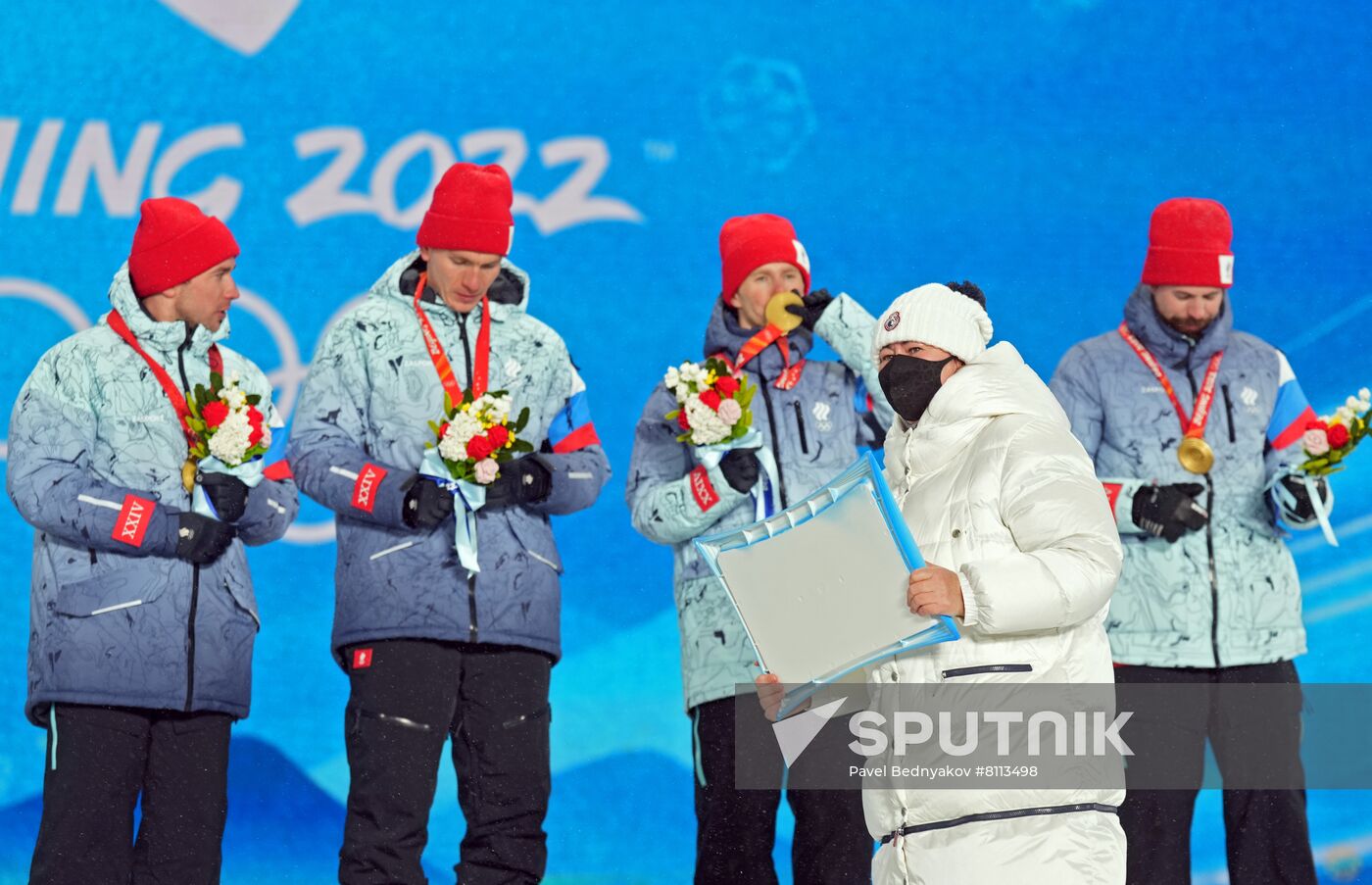 China Olympics 2022 Medal Ceremony