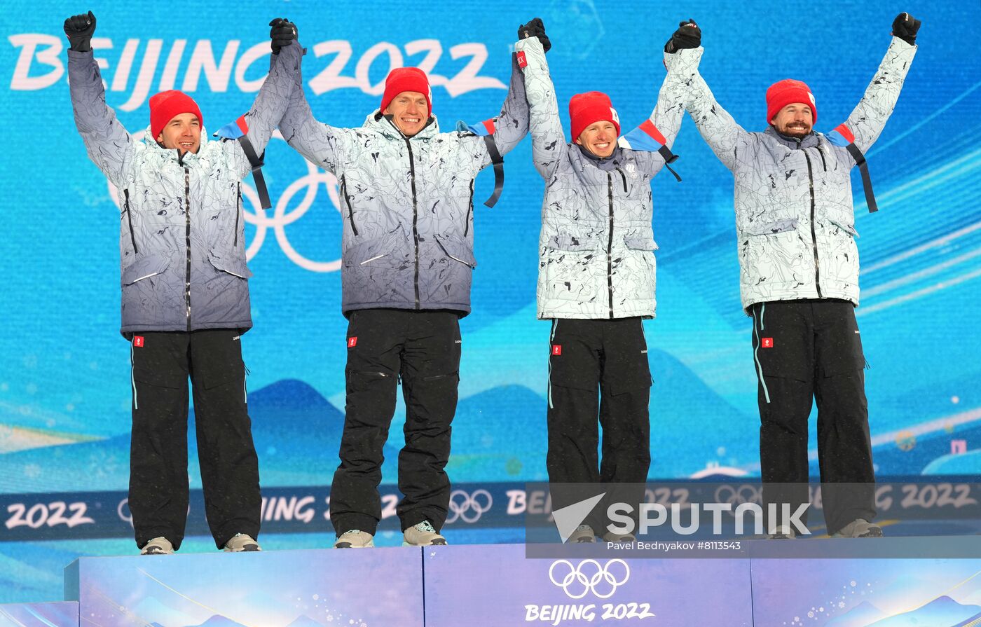 China Olympics 2022 Medal Ceremony