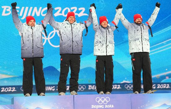 China Olympics 2022 Medal Ceremony