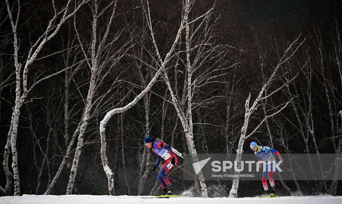 China Olympics 2022 Biathlon Men