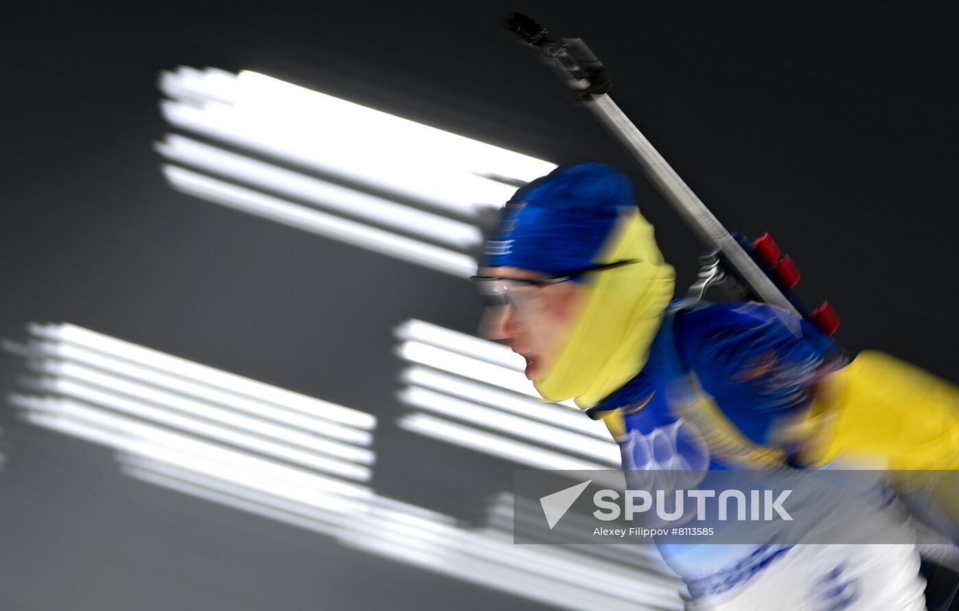 China Olympics 2022 Biathlon Men