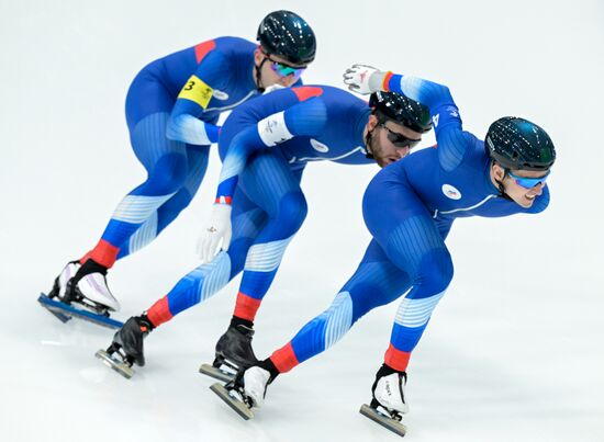 China Olympics 2022 Speed Skating Men Team Pursuit