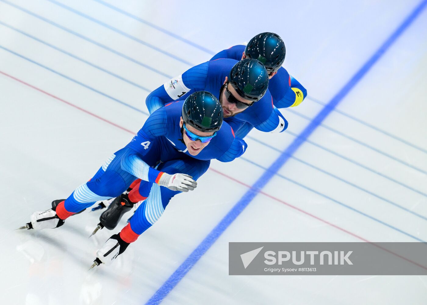 China Olympics 2022 Speed Skating Men Team Pursuit