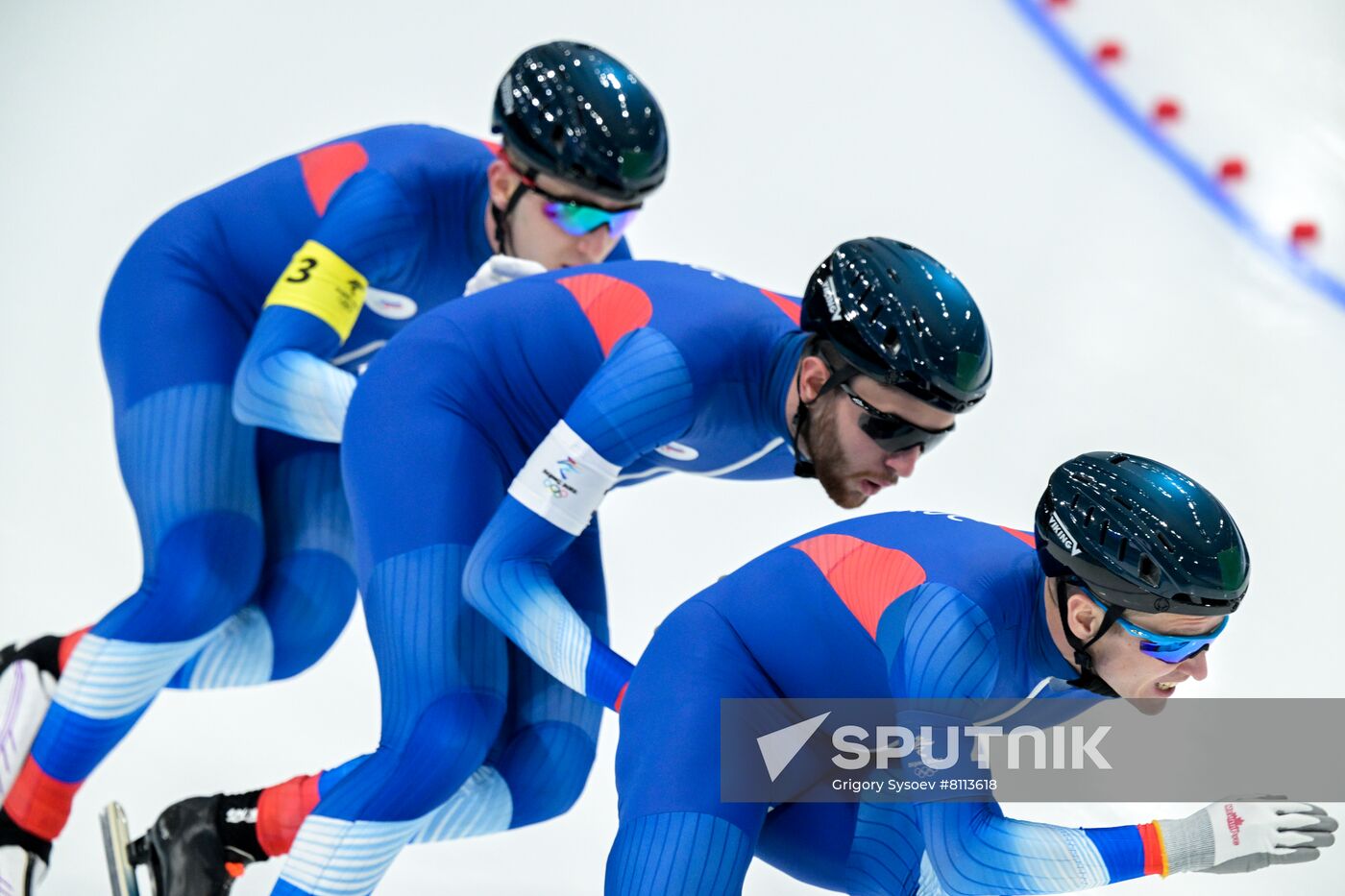 China Olympics 2022 Speed Skating Men Team Pursuit
