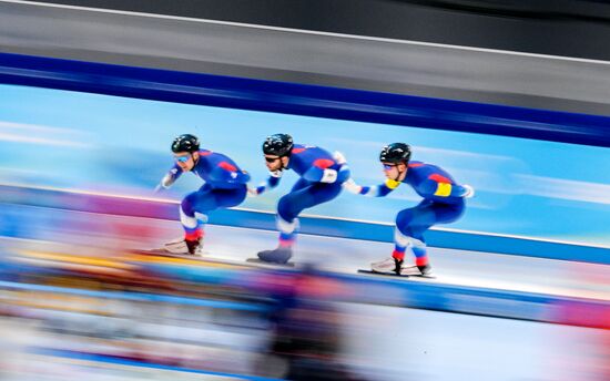 China Olympics 2022 Speed Skating Men Team Pursuit