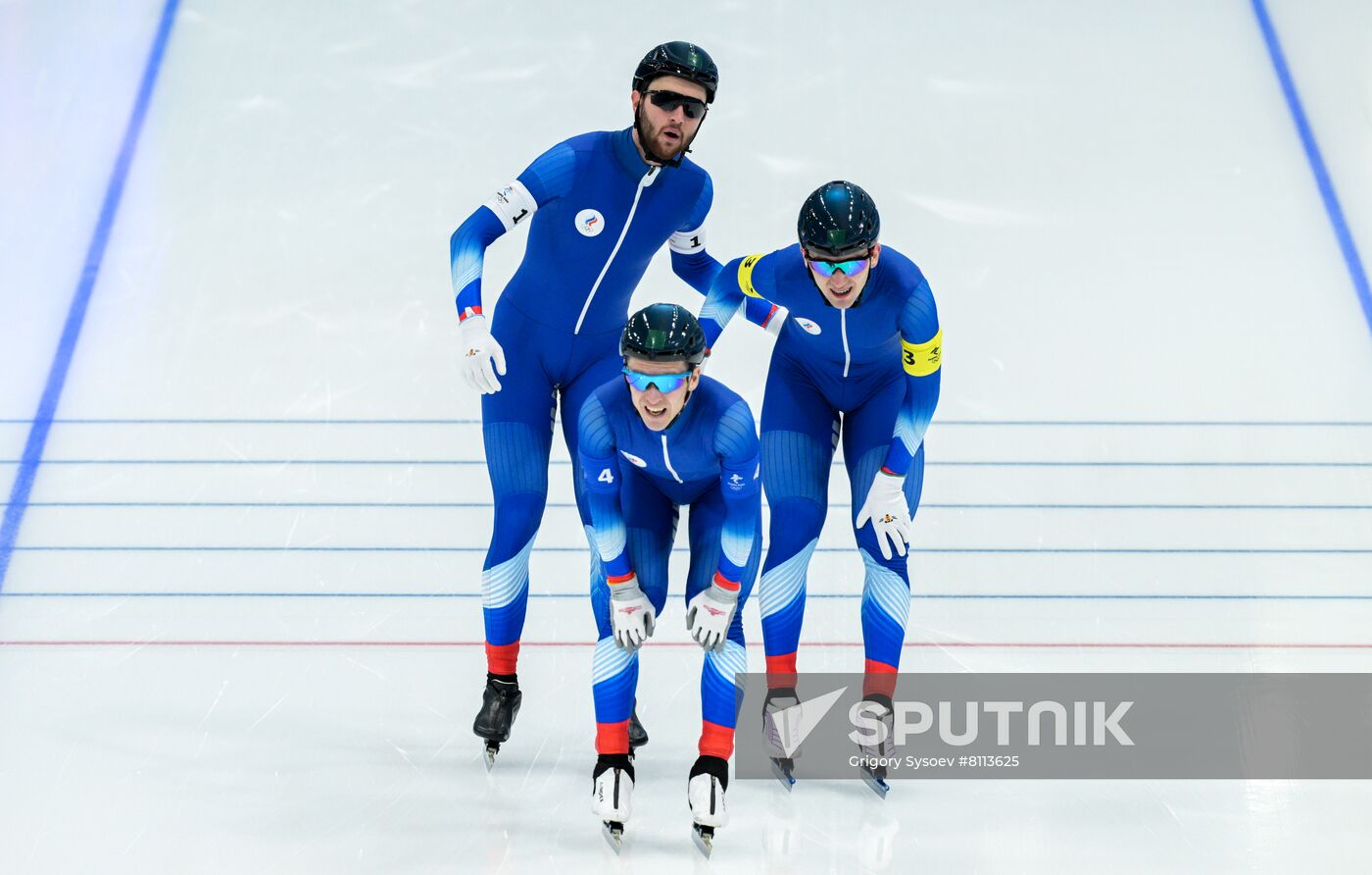 China Olympics 2022 Speed Skating Men Team Pursuit