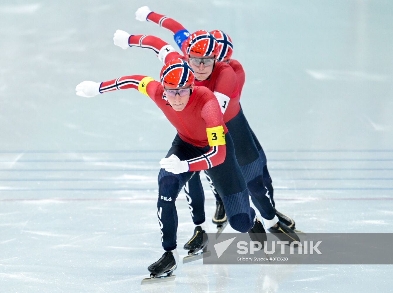 China Olympics 2022 Speed Skating Men Team Pursuit