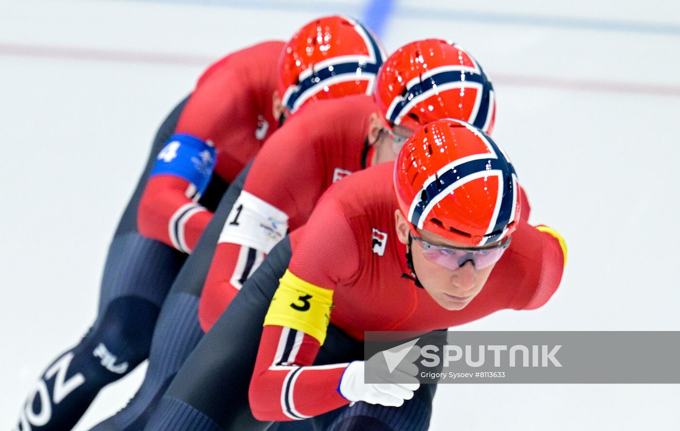 China Olympics 2022 Speed Skating Men Team Pursuit