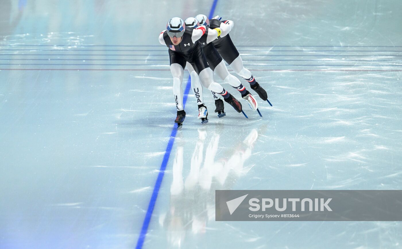 China Olympics 2022 Speed Skating Men Team Pursuit