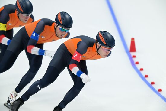 China Olympics 2022 Speed Skating Men Team Pursuit