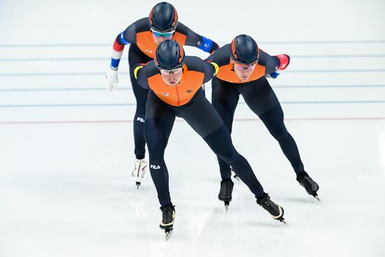 China Olympics 2022 Speed Skating Men Team Pursuit