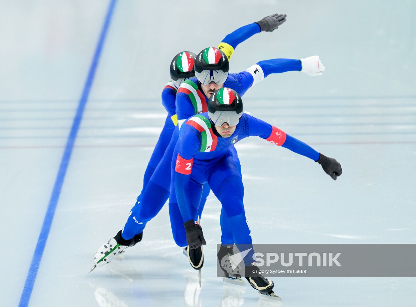 China Olympics 2022 Speed Skating Men Team Pursuit