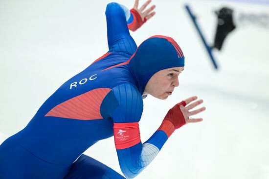 China Olympics 2022 Speed Skating Women