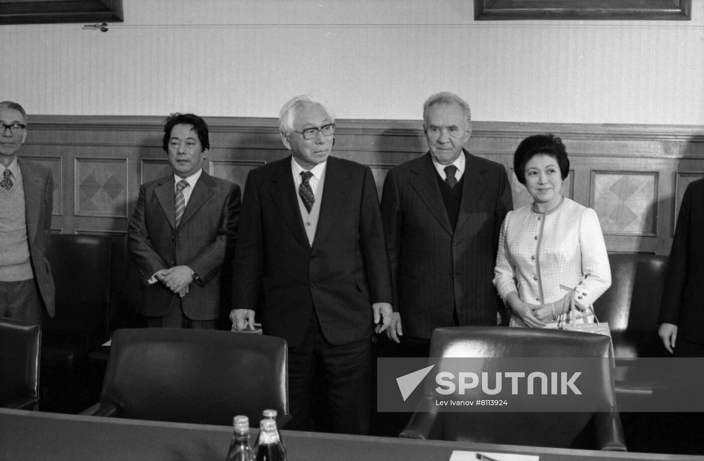 Founder of Tokai University Shigeyoshi Matsumae visits USSR