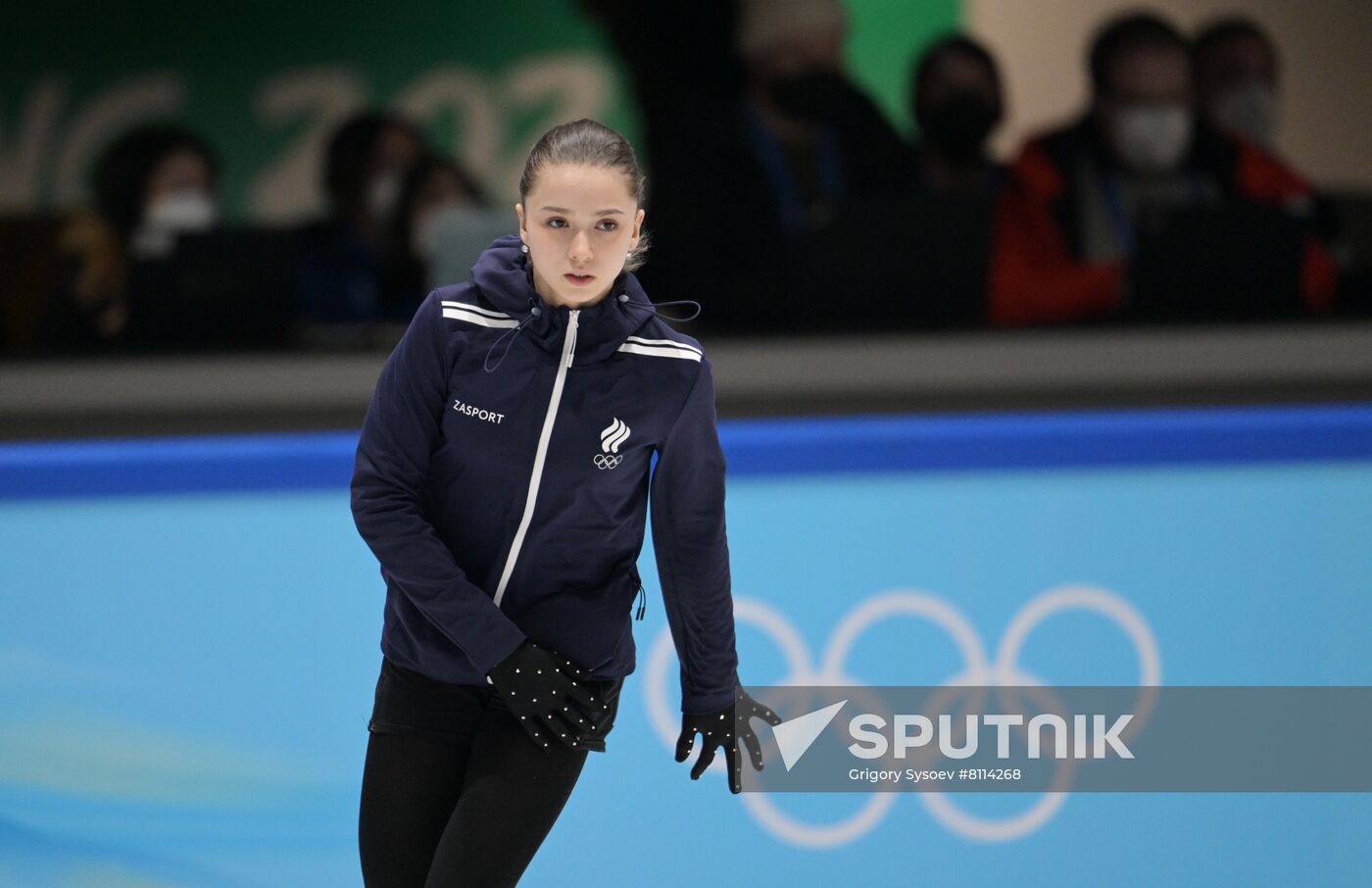 China Olympics 2022 Figure Skating ROC Valieva Training