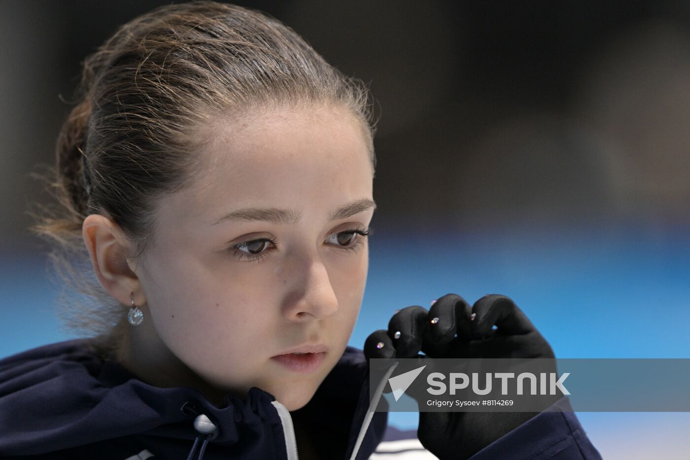 China Olympics 2022 Figure Skating ROC Valieva Training
