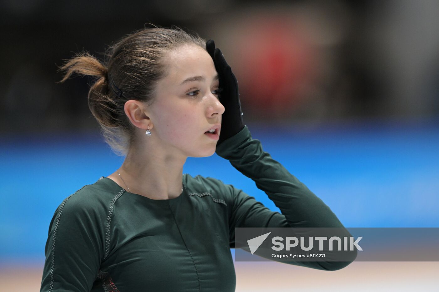 China Olympics 2022 Figure Skating ROC Valieva Training