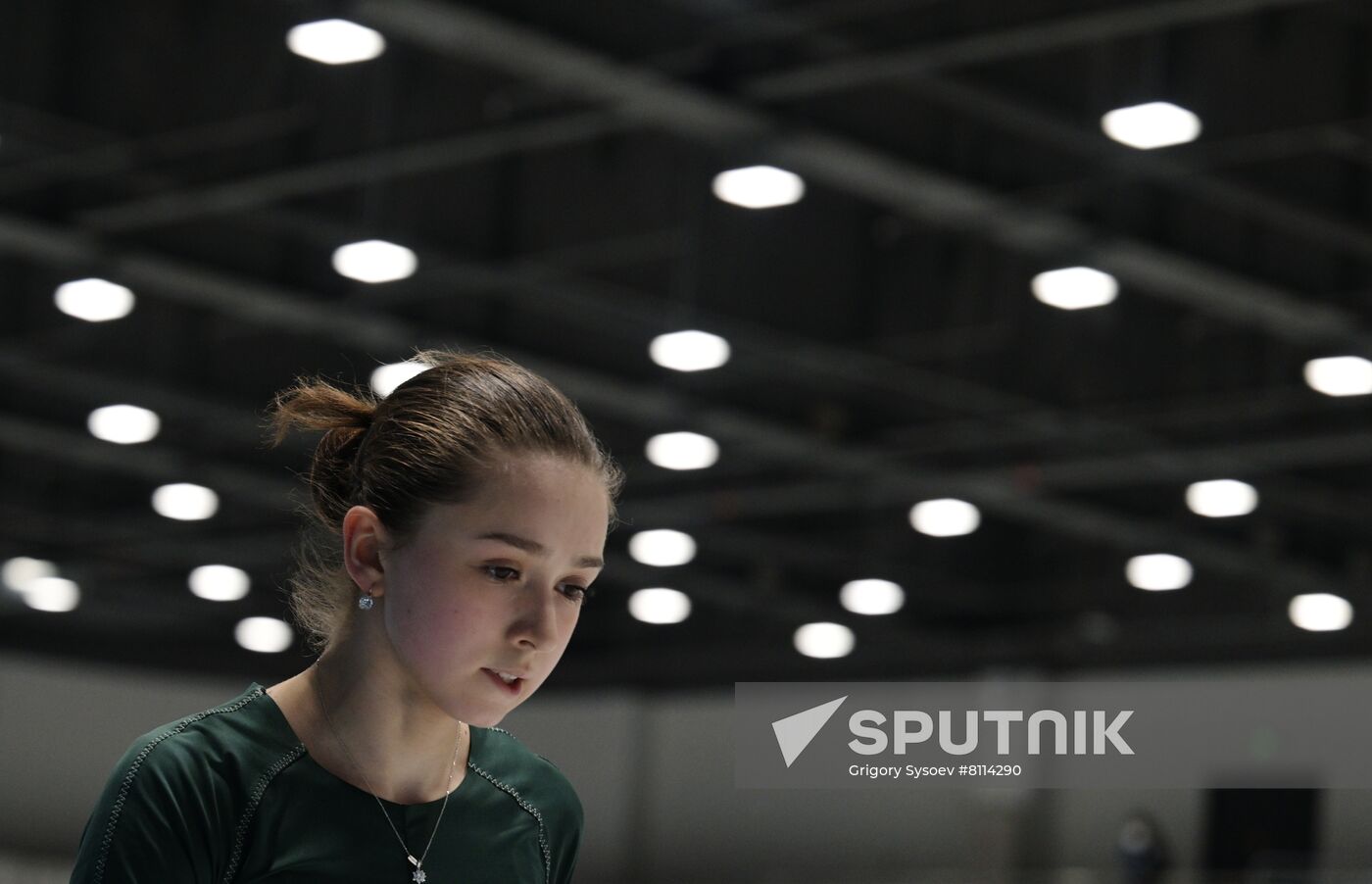 China Olympics 2022 Figure Skating ROC Valieva Training