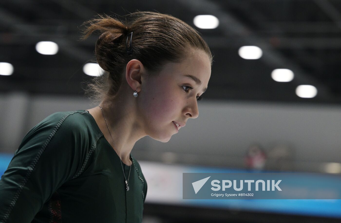 China Olympics 2022 Figure Skating ROC Valieva Training