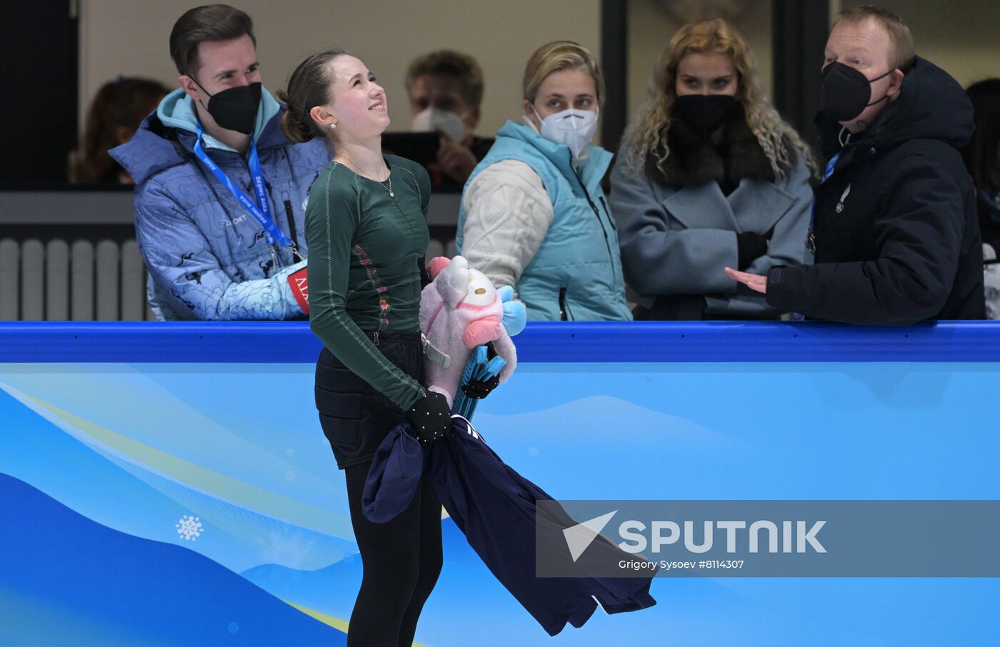 China Olympics 2022 Figure Skating ROC Valieva Training